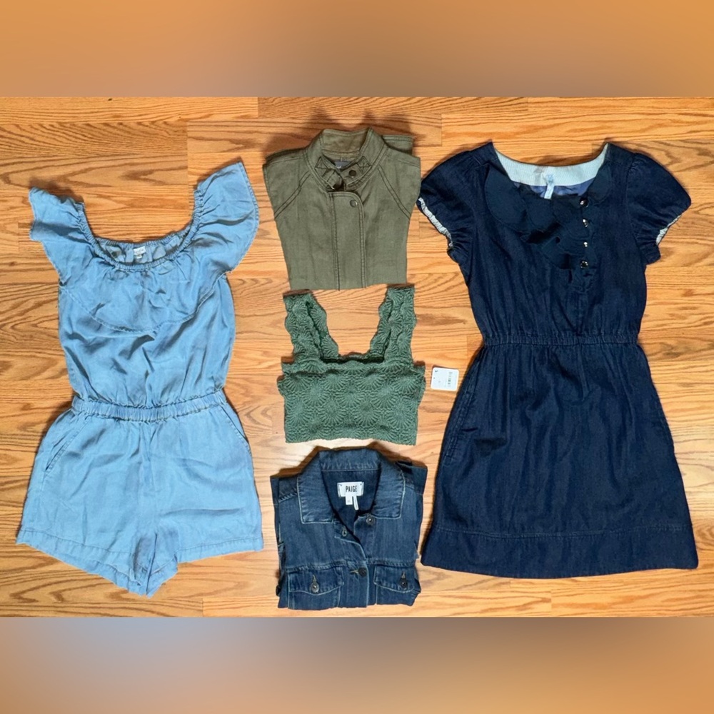Anthropologie Boutique Lot XS–M/L Splendid Maeve Free People Paige Michael Stars